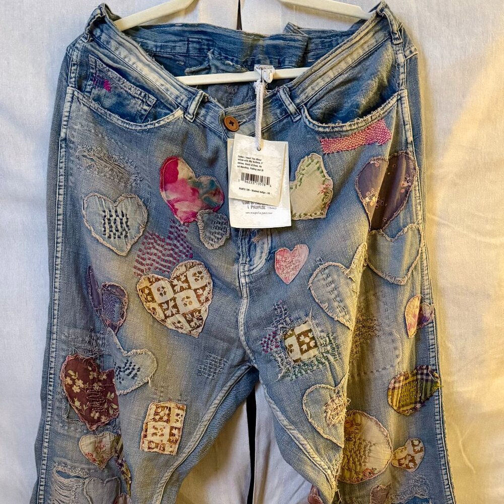 Magnolia Pearl I Heart You Miner Denims - Picture 5 of 11